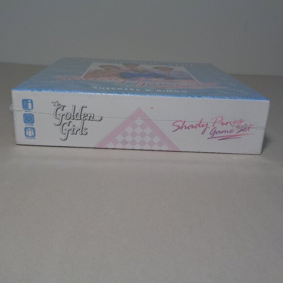 THE GOLDEN GIRLS Shady Pines Game Set / Checkers & Bingo / New Board Game - Picture 8 of 10